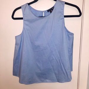 Bloomingdales’ Aqua brand blue top